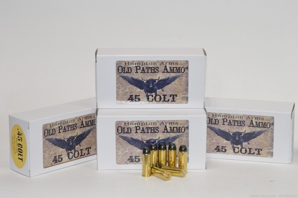 200 Rounds .45 Colt   200 gr lead -img-0
