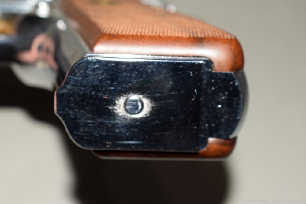 Superb Belgian Browning Hi Power Centennial Pistol Nickel w Box 9mm 1/3500-img-18