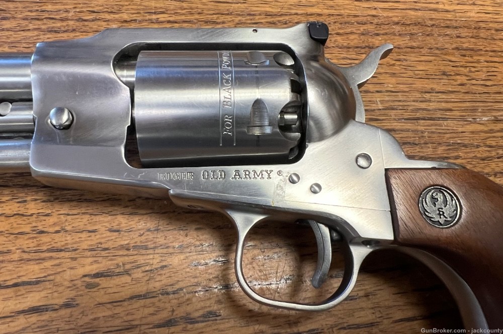 Ruger, Stainless ,Old Army,.44,no box,possibly unfired-img-4
