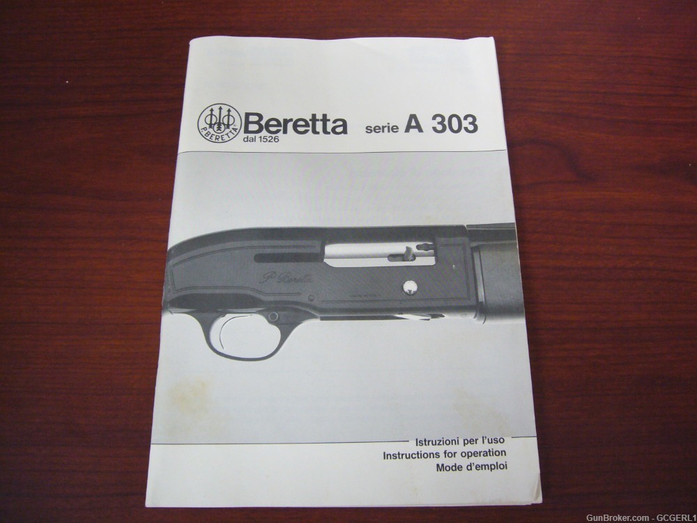 Beretta A303 Ducks Unlimited Model 1987, 20 Ga, 26" barrel-img-13