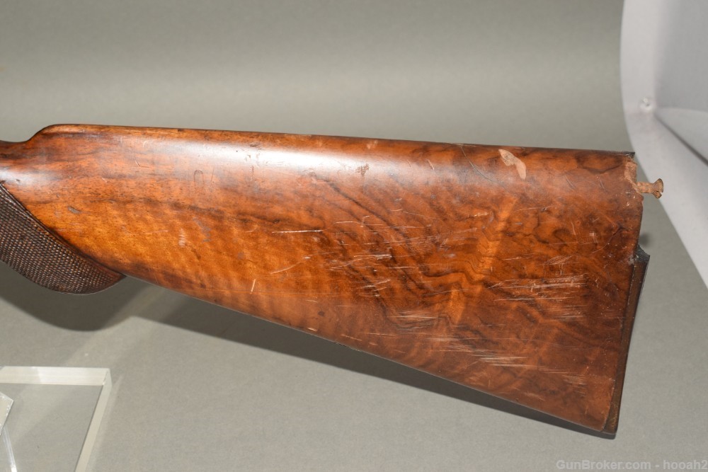 Highly Engraved John P Lovell & Sons SxS Hammer Shotgun 12 G Prize Gun-img-9