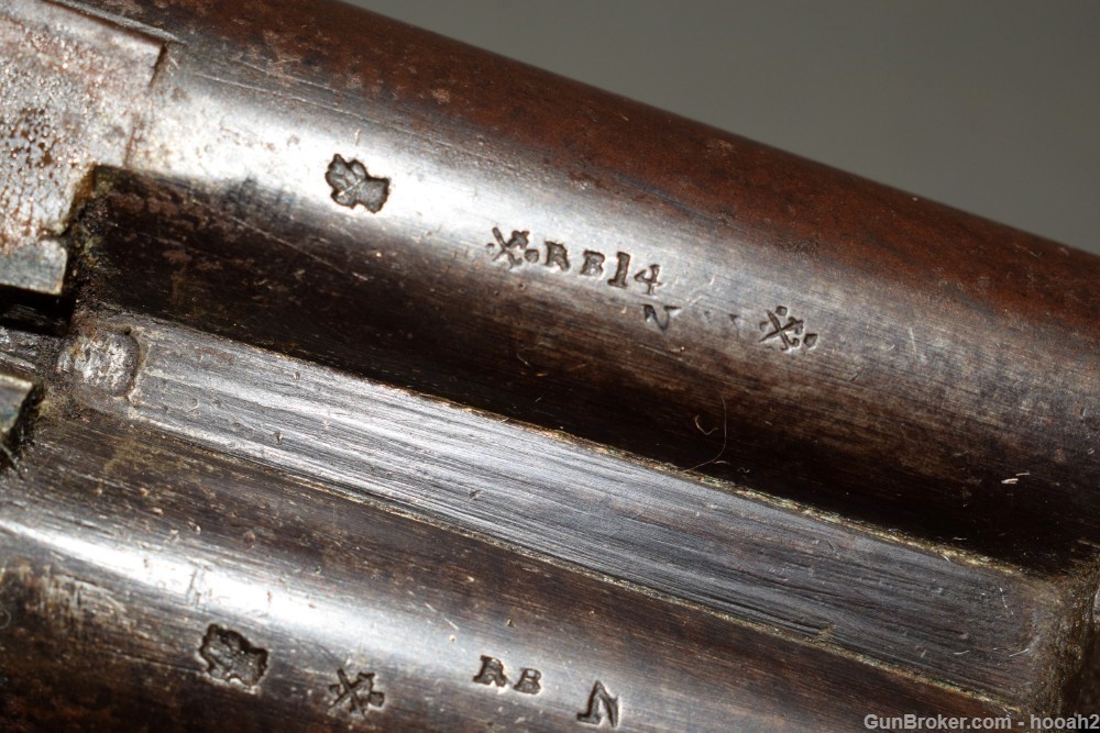 Highly Engraved John P Lovell & Sons SxS Hammer Shotgun 12 G Prize Gun-img-40