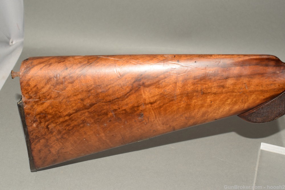 Highly Engraved John P Lovell & Sons SxS Hammer Shotgun 12 G Prize Gun-img-2