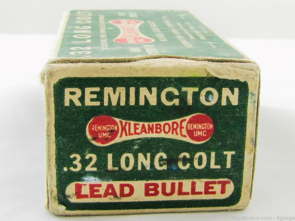 Remington UMC Kleanbore .32 Long Colt CF Cartridges - Full Dogbone Box-img-5