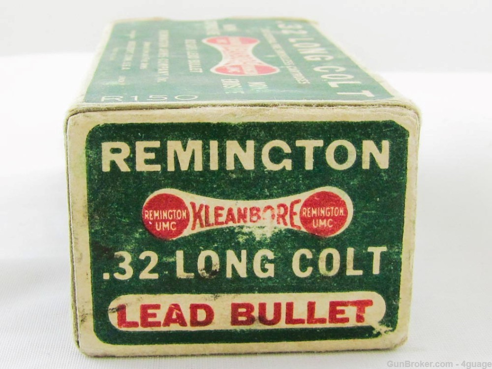Remington UMC Kleanbore .32 Long Colt CF Cartridges - Full Dogbone Box-img-4