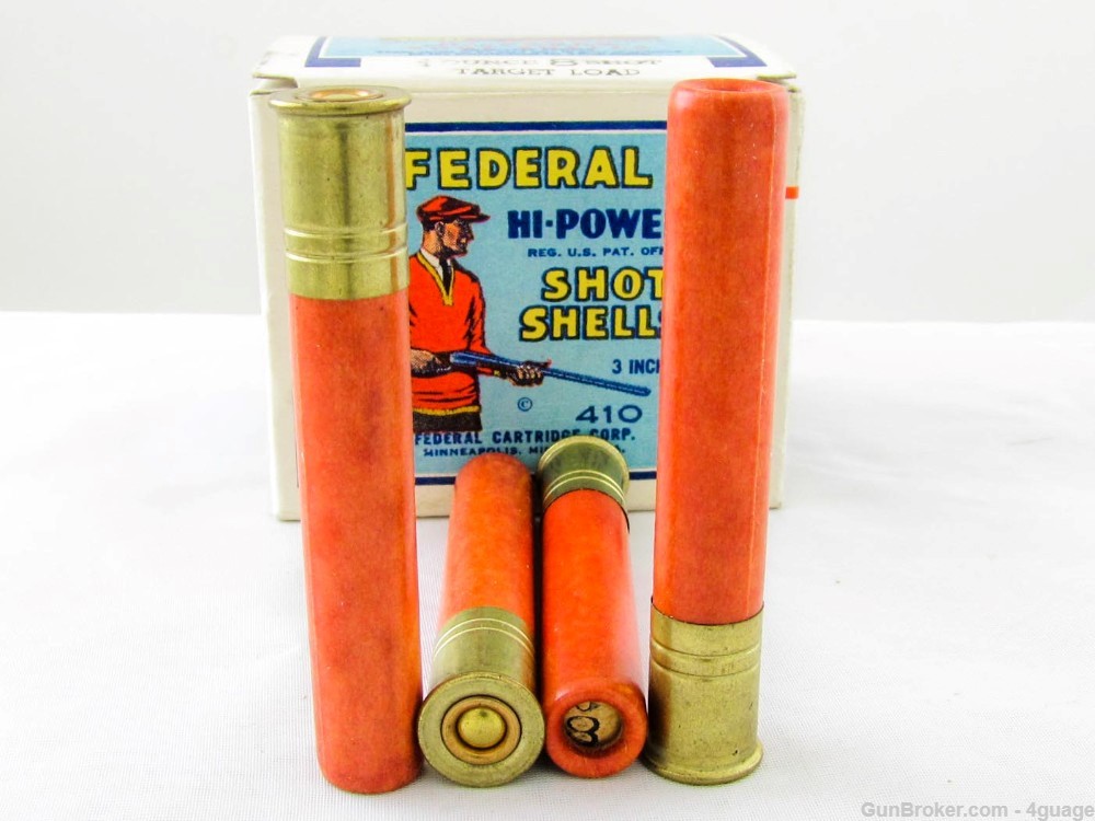 Federal Hi-Power 410 Ga Shotshells - Full Box-img-6