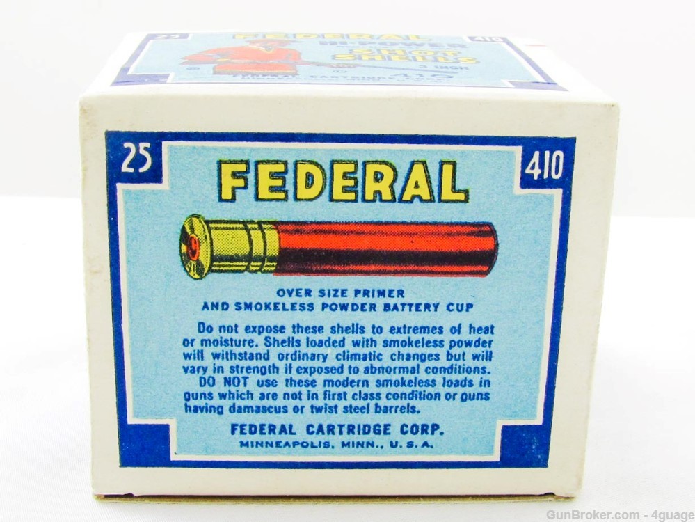 Federal Hi-Power 410 Ga Shotshells - Full Box-img-5