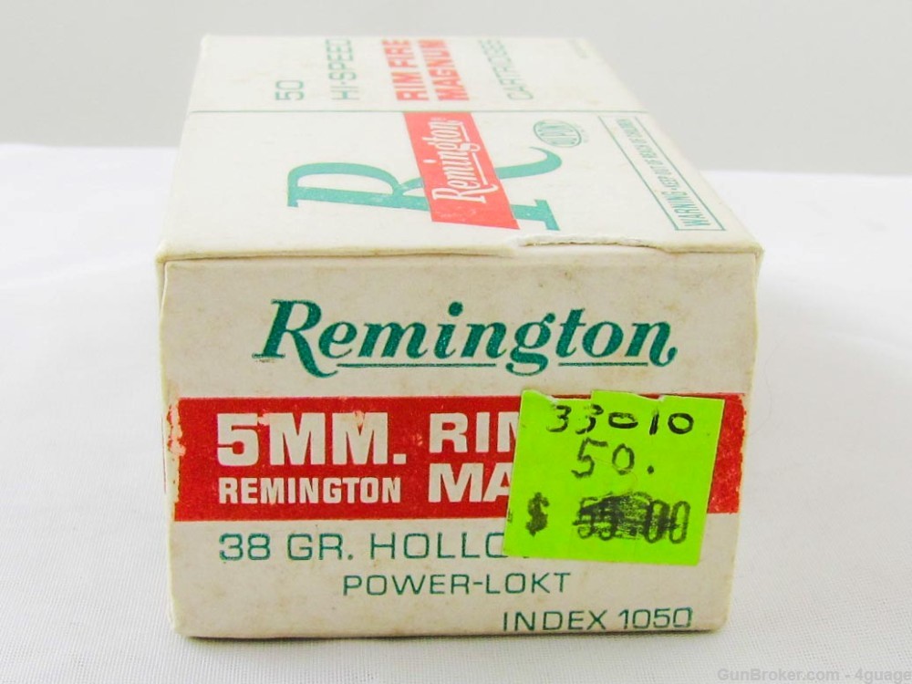 Remington 5mm Magnum Rimfire - Full Box-img-4