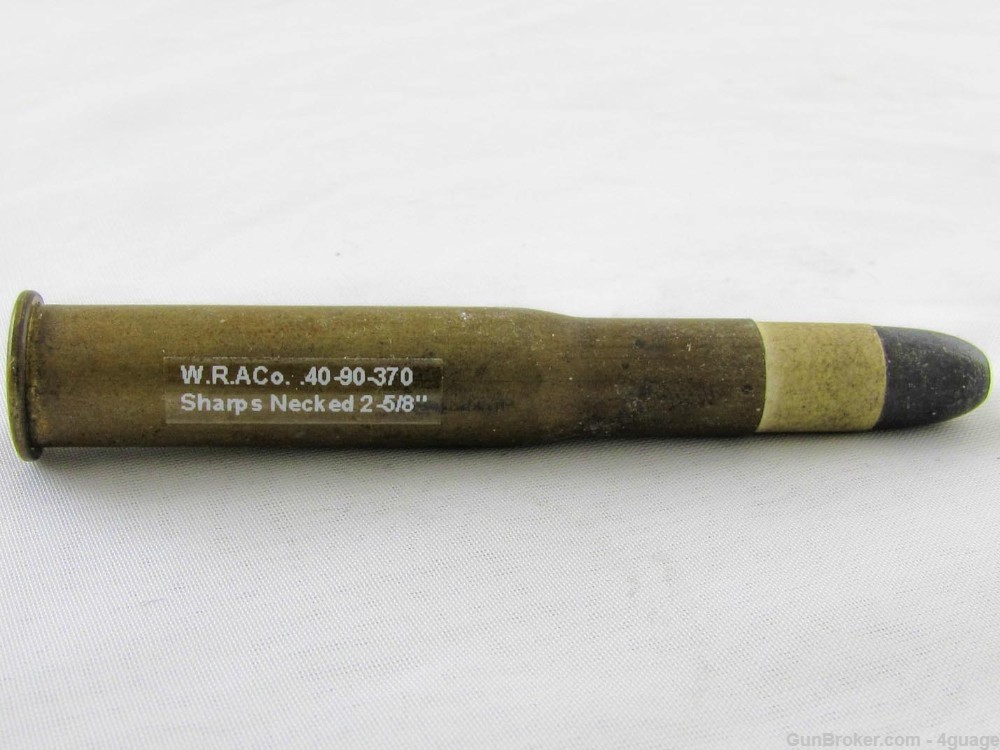W.R.A.Co. 40-90-370 Sharps Necked 2-5/8" Cartridge-img-0