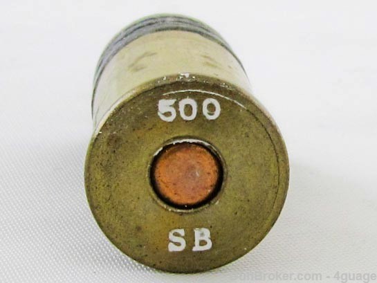 Scarce Bellier & Bellot .500 Tranter Revolver Cartridge-img-1