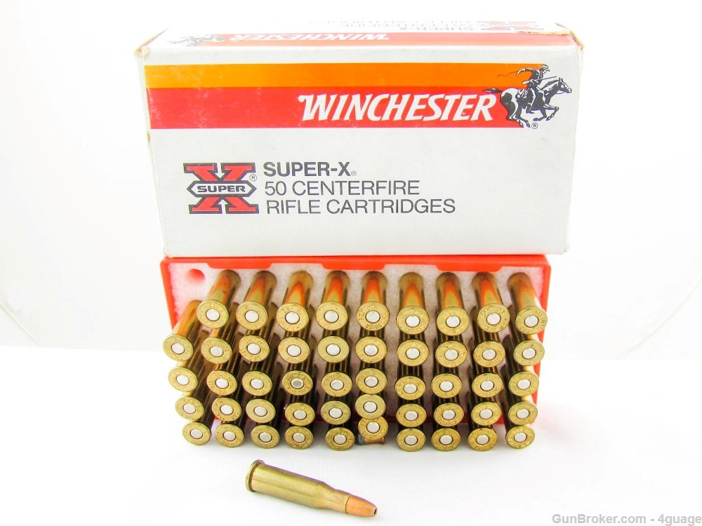 Winchester Super-X .218 Bee Rifle Cartridges - Full Box-img-0
