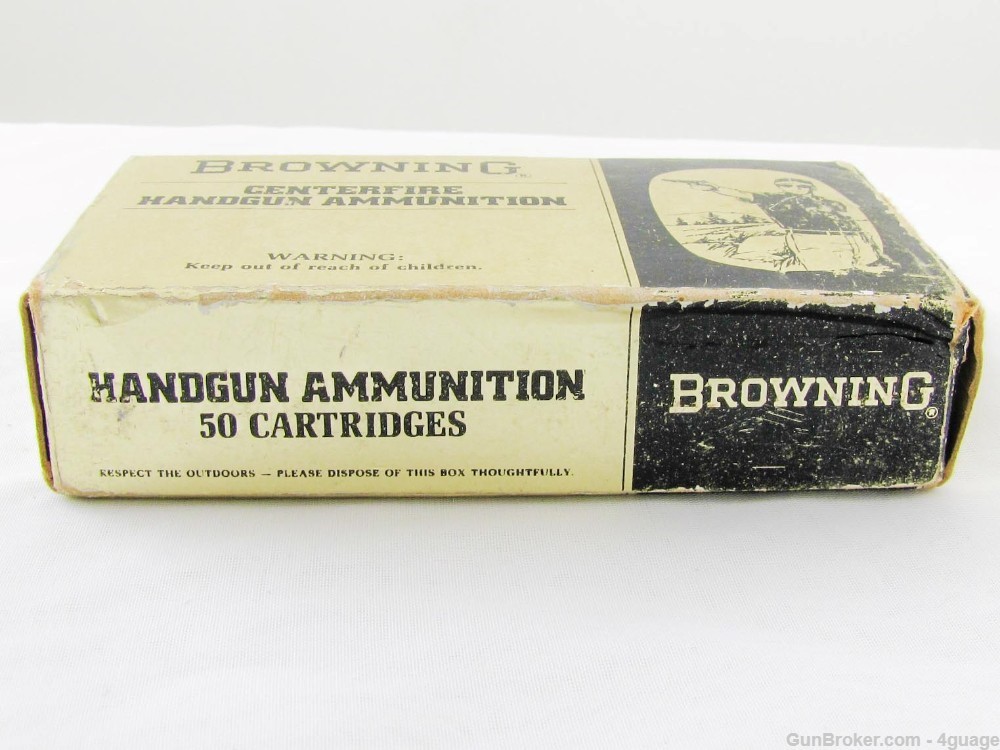 Browning .25 Automatic CF Pistol Cartridges - Full Box-img-2