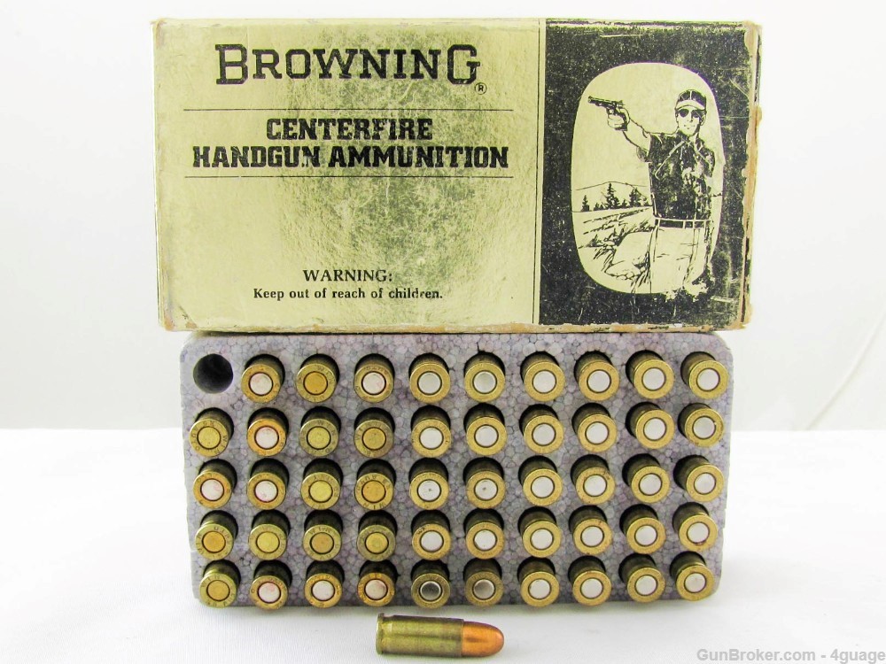 Browning .25 Automatic CF Pistol Cartridges - Full Box-img-6