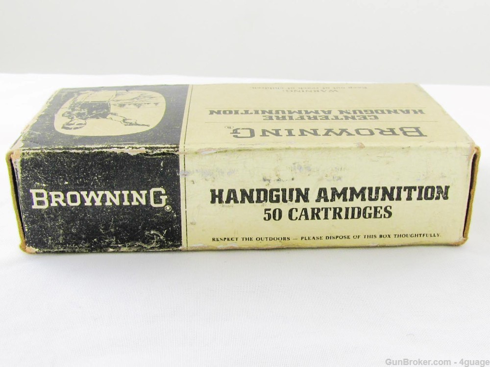 Browning .25 Automatic CF Pistol Cartridges - Full Box-img-3
