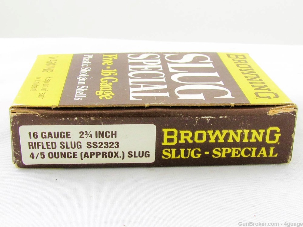 Browning 16 Ga Slug Special - Full Five Round Box-img-3