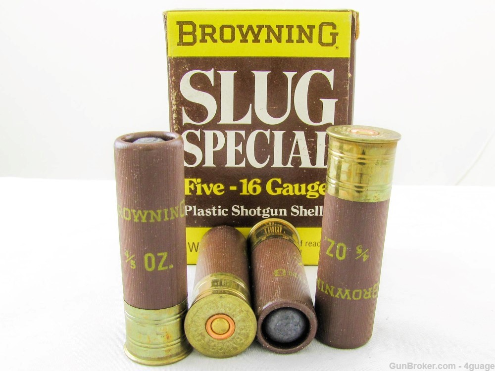 Browning 16 Ga Slug Special - Full Five Round Box-img-6