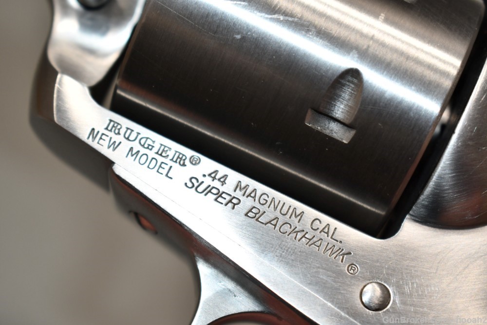 Ruger New Model Super Blackhawk Stainless Revolver 10.5" Bull 44 Mag W Box-img-38
