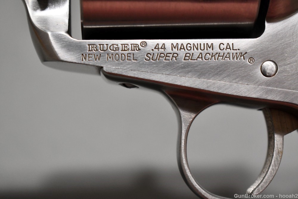 Ruger New Model Super Blackhawk Stainless Revolver 10.5" Bull 44 Mag W Box-img-16