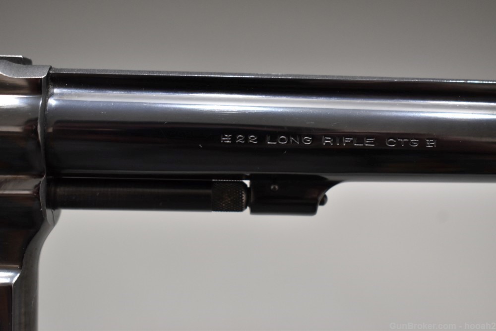 Smith & Wesson Model 17 K22 Revolver 22 LR 6" Blued 1958 C&R-img-7
