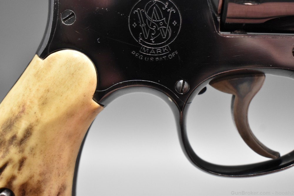 Smith & Wesson Model 17 K22 Revolver 22 LR 6" Blued 1958 C&R-img-3