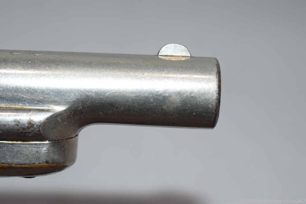 Colt Thuer 3rd Model Derringer Single Shot Pistol 41 Rimfire Nickel C&R-img-4