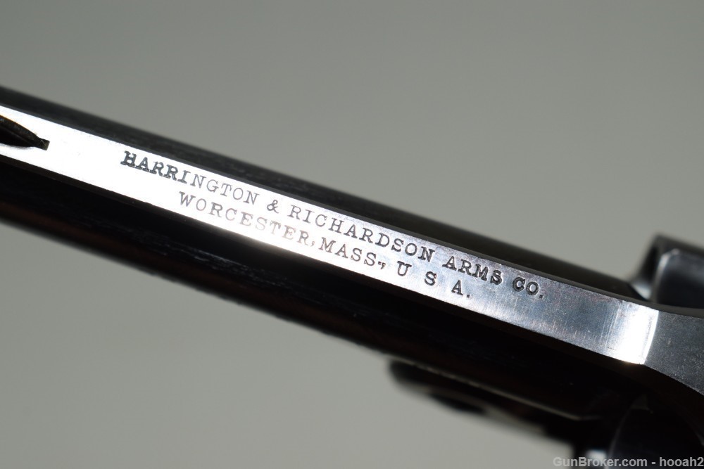 Harrington & Richardson 32 Safety Hammerless 32 S&W Revolver Blued C&R-img-19