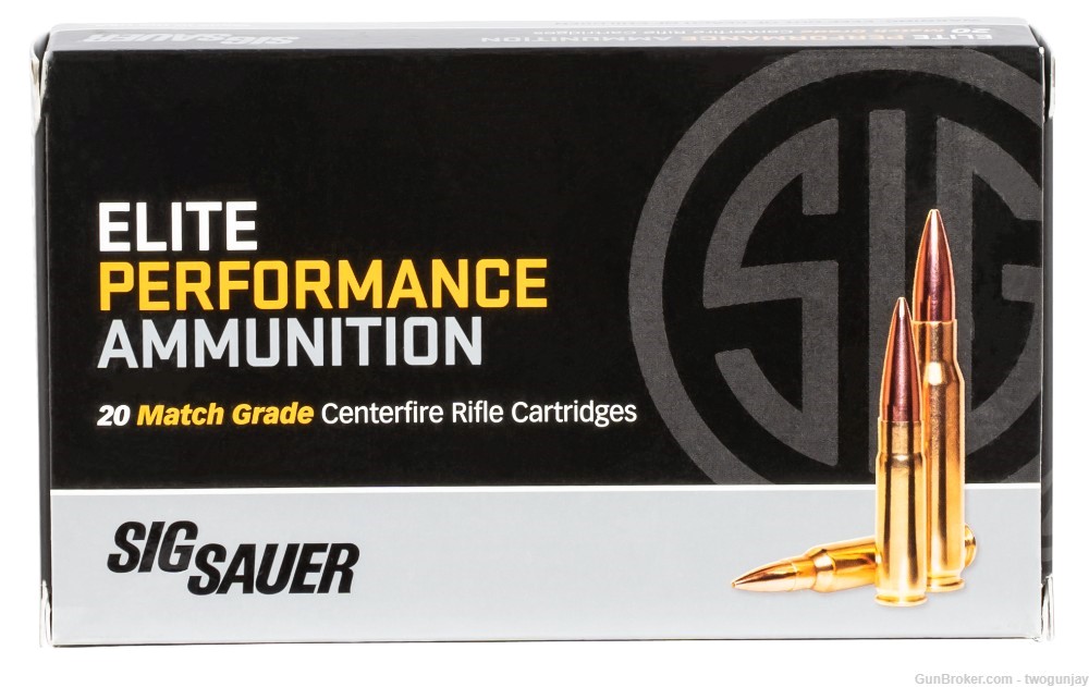100 Rounds Sig Sauer Elite Performance .30-06 175 Open Tip Match E3006M2-20-img-0