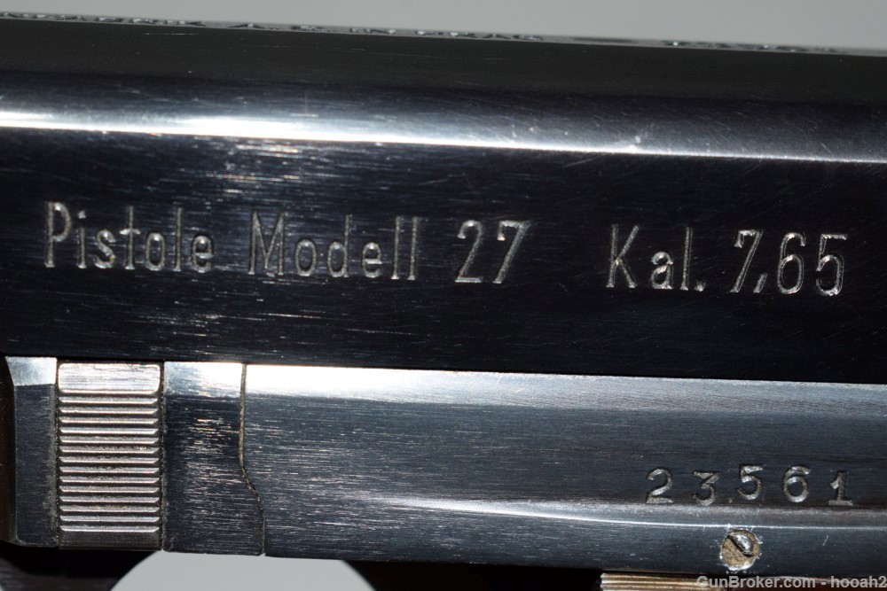 Fine Czech CZ27 Semi Auto Pistol 32 ACP  Marked Early Occupation C&R-img-28
