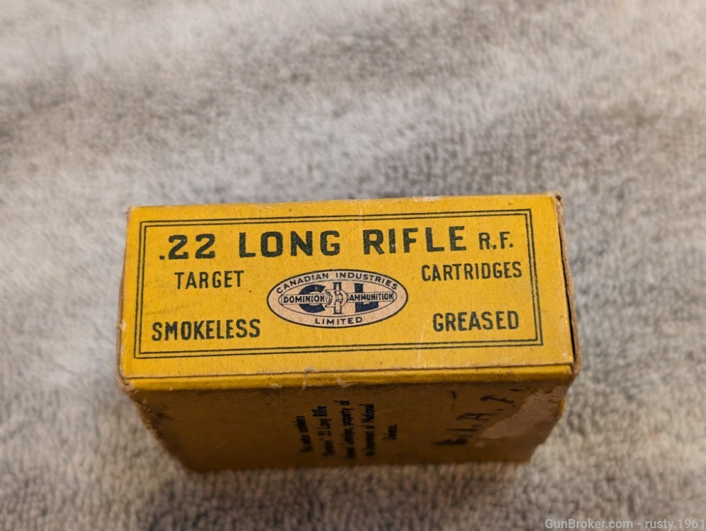 Vintage collectible 22 LR CIL Dominion Canada-img-6
