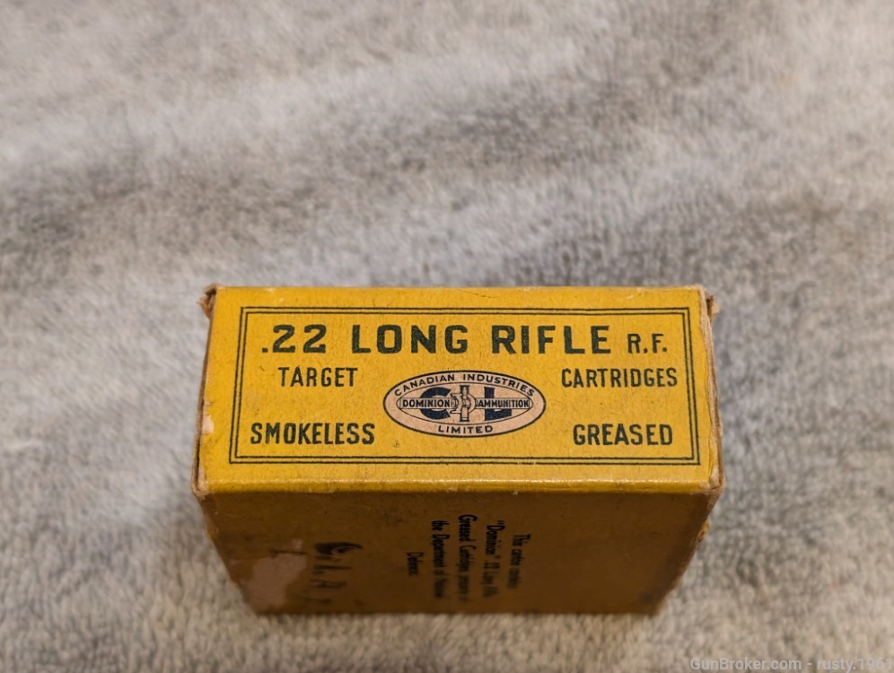 Vintage collectible 22 LR CIL Dominion Canada-img-5