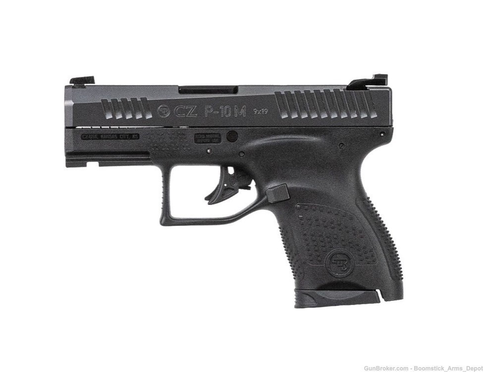 CZ-USA P-10 M, Black, 9mm, Micro-Compact, smooth side. Factory New-img-0