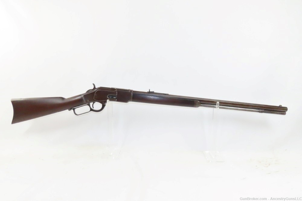 c1891 Antique WINCHESTER Model 1873 .32-20 WCF Lever Action Rifle-img-14