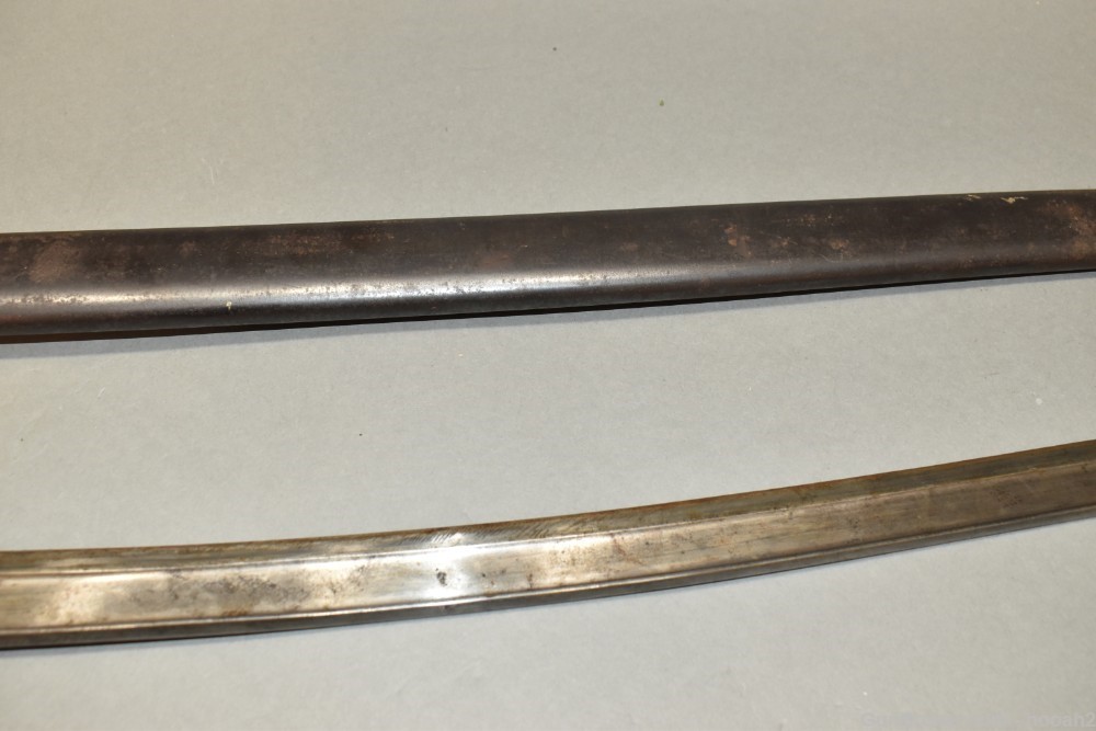 French Model 1866 Chassepot Sword Bayonet W Scabbard-img-5