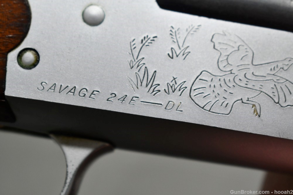 Savage Model 24E-DL Over Under Combination Gun 22 Mag 3" 20 G C&R-img-43