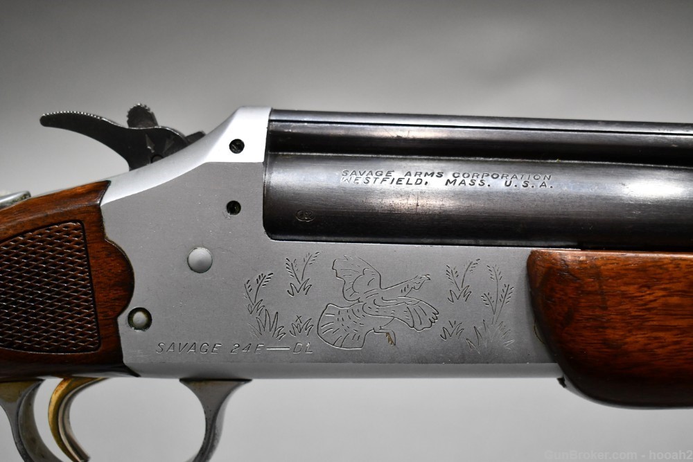 Savage Model 24E-DL Over Under Combination Gun 22 Mag 3" 20 G C&R-img-5