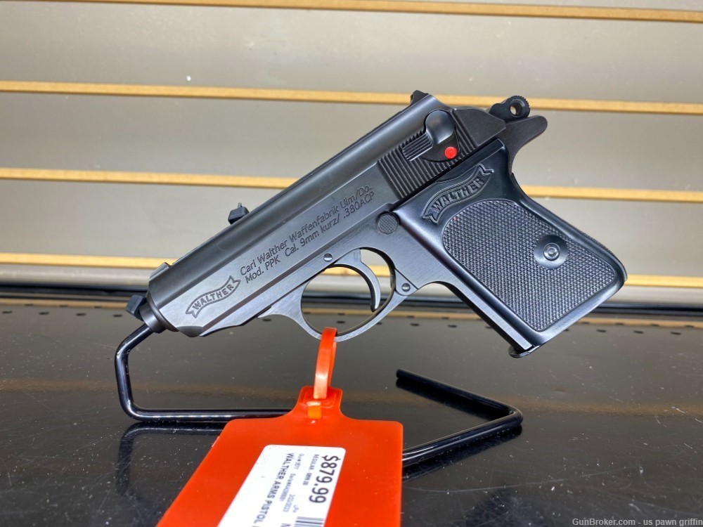 WALTHER PPK BLUED 380 ACP NEW-img-0