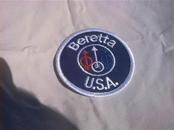 Beretta  logo  gun  patch-img-0