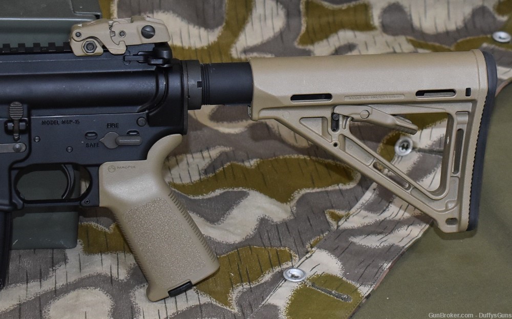 Smith & Wesson M&P-15 Rifle FDE Magpul Furniture-img-1
