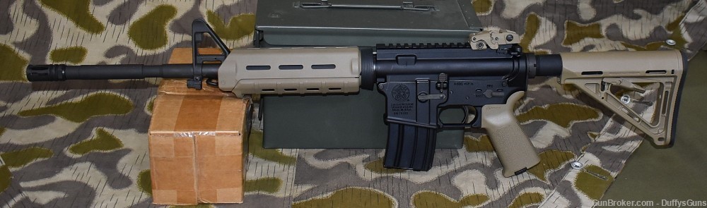 Smith & Wesson M&P-15 Rifle FDE Magpul Furniture-img-0