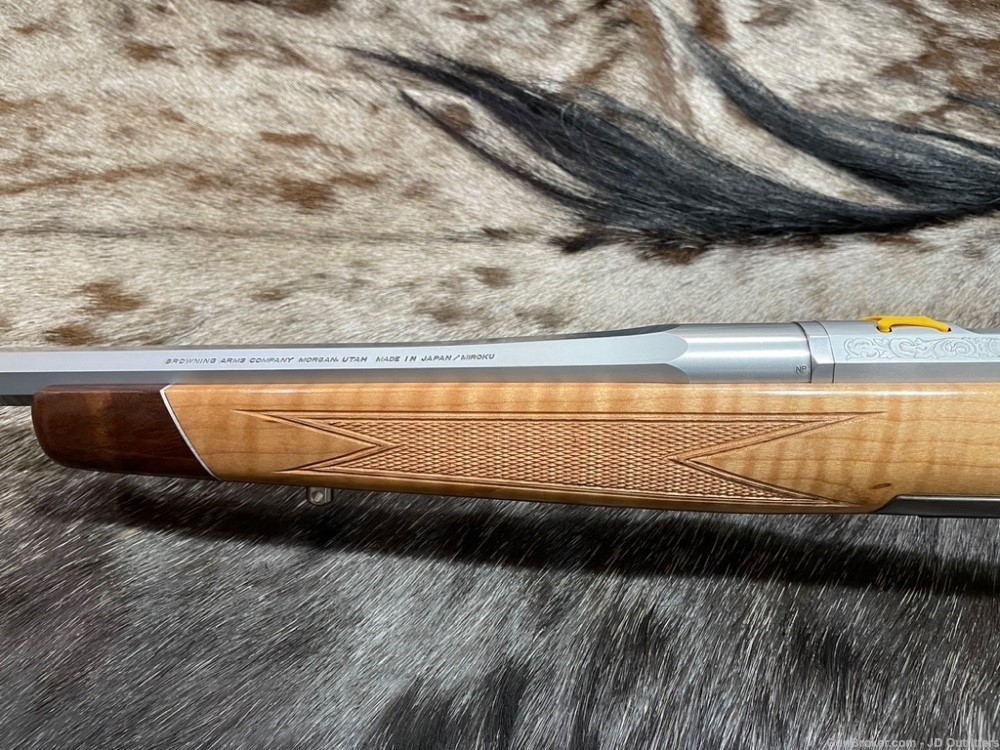 FREE SAFARI, NEW BROWNING X-BOLT WHITE GOLD MEDALLION MAPLE 280 ACKLEY AI-img-13