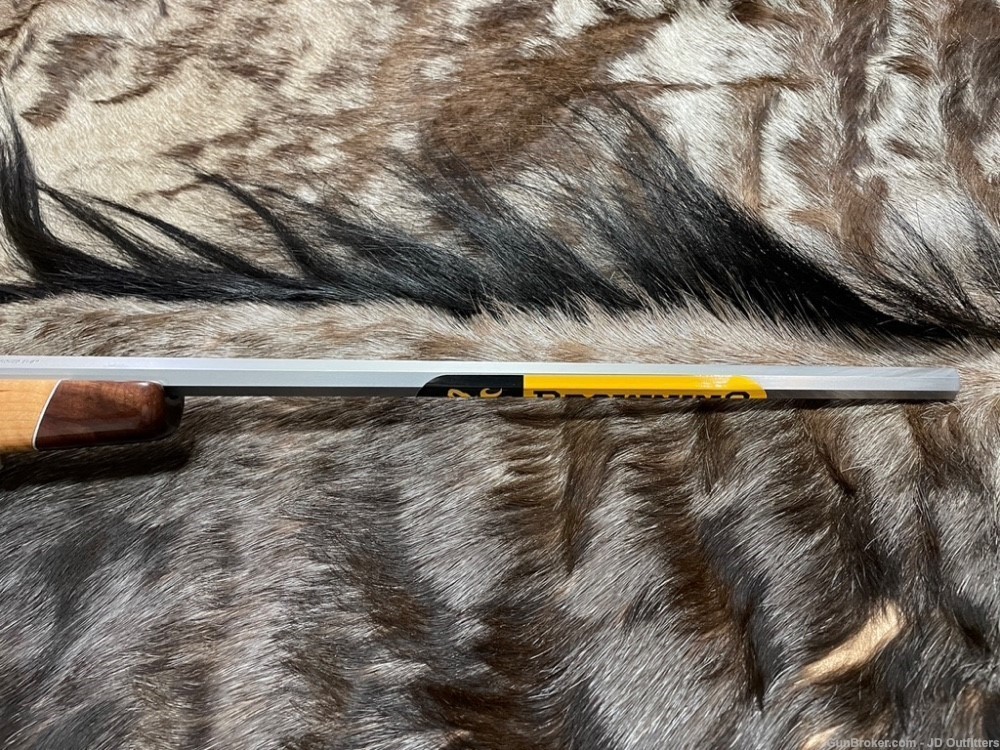 FREE SAFARI, NEW BROWNING X-BOLT WHITE GOLD MEDALLION MAPLE 280 ACKLEY AI-img-5