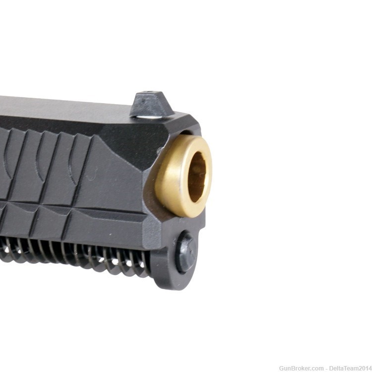 Complete Slide for Glock 19 - Match Grade PVD Gold Barrel - Cosmetic BLEM-img-4