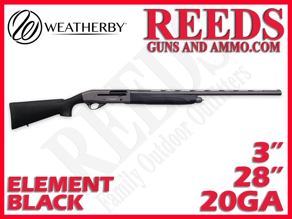 Weatherby Element Tungsten Synthetic 20 Ga 3in 28in EST2028PGM-img-0