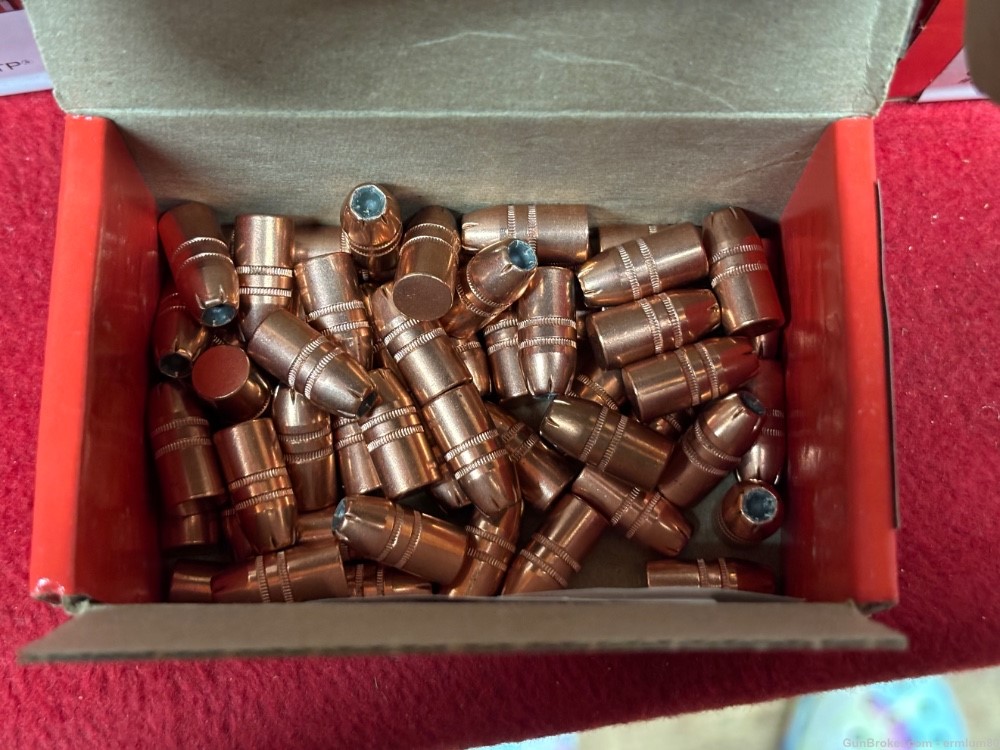 Hornady XTP 38 CAL .357" 180 GR. #35771 Reloading Bullets (550 bullets)-img-7