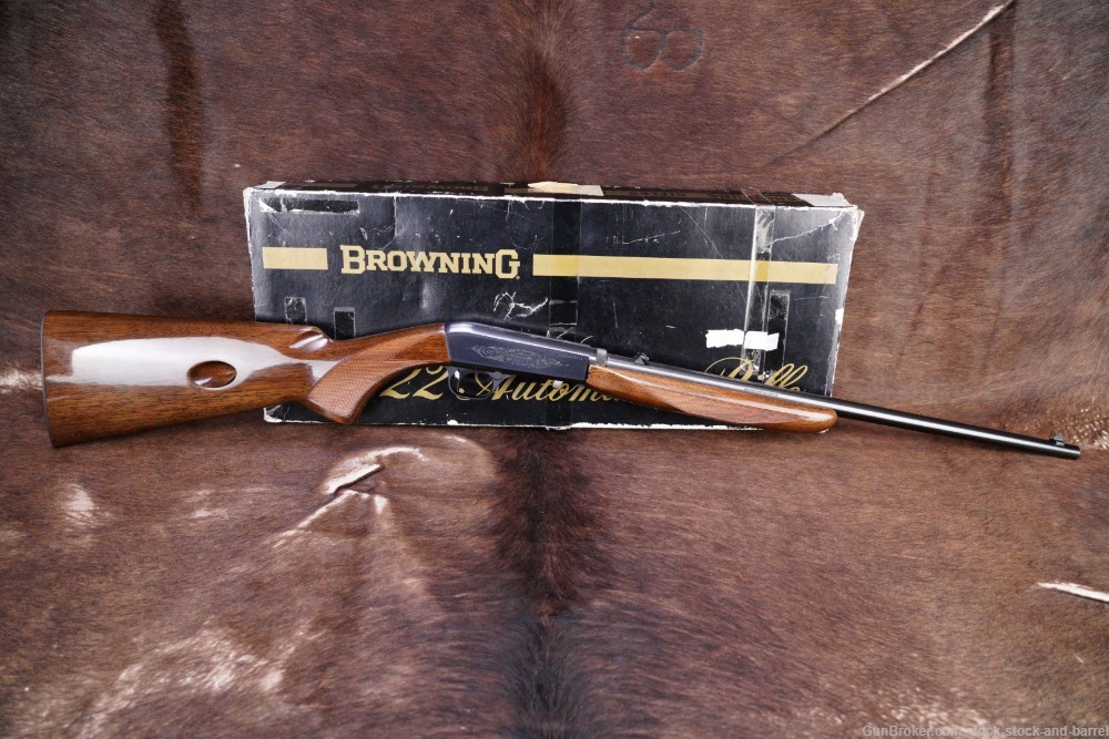 Browning Miroku Model SA22 SA-22 SA 22 LR 19 3/8" Semi Auto Rifle, MFD 1981-img-6