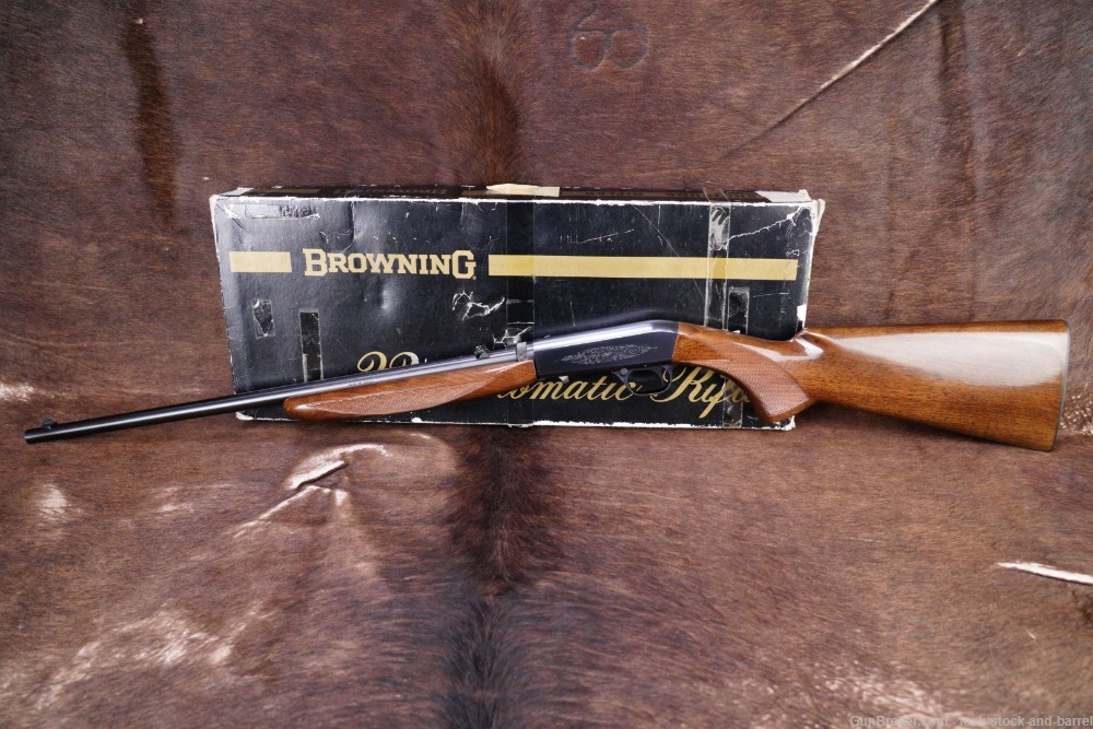 Browning Miroku Model SA22 SA-22 SA 22 LR 19 3/8" Semi Auto Rifle, MFD 1981-img-7
