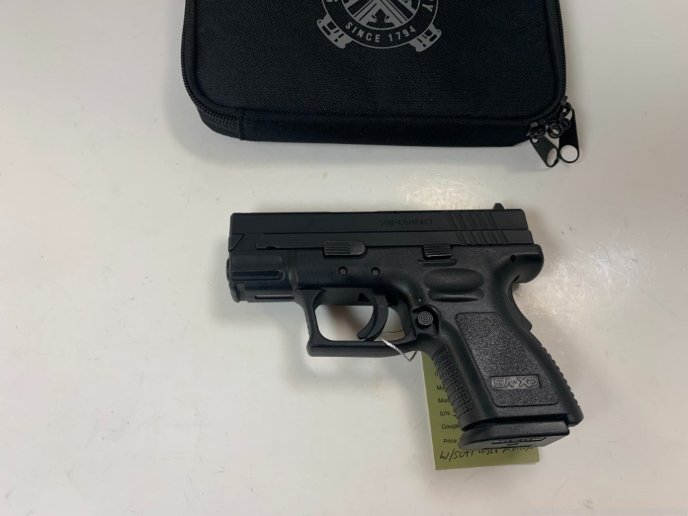 Springfield XD-9 9MM Pistol W/soft case and 2 mags-img-1