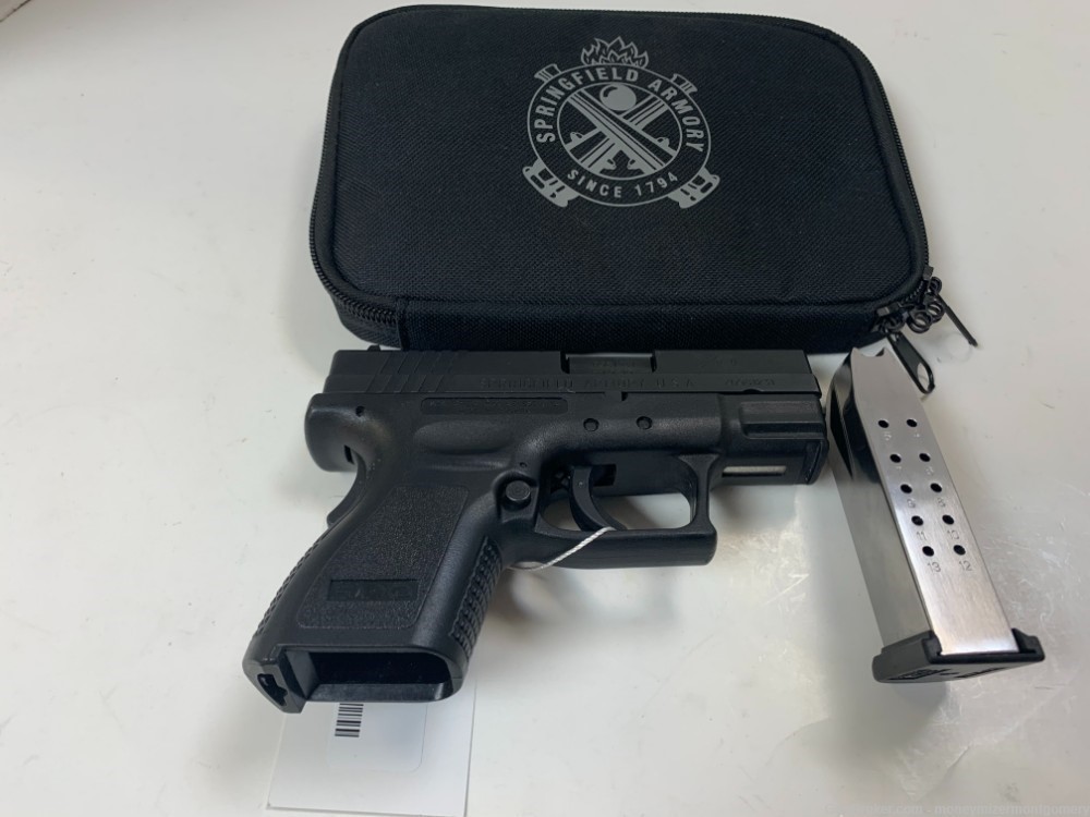 Springfield XD-9 9MM Pistol W/soft case and 2 mags-img-0