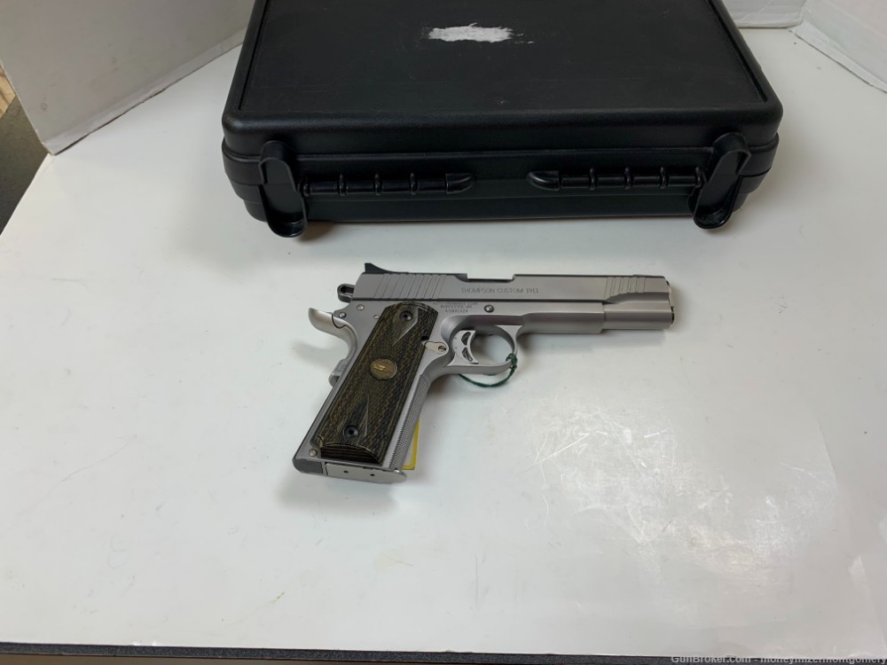 Auto-Ordnance Thompson Custom 1911 45ACP Pistol W/case and other items-img-0