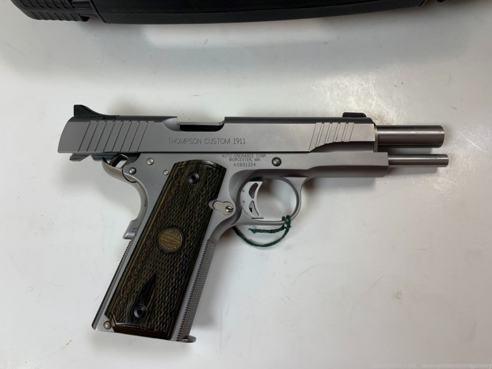 Auto-Ordnance Thompson Custom 1911 45ACP Pistol W/case and other items-img-2